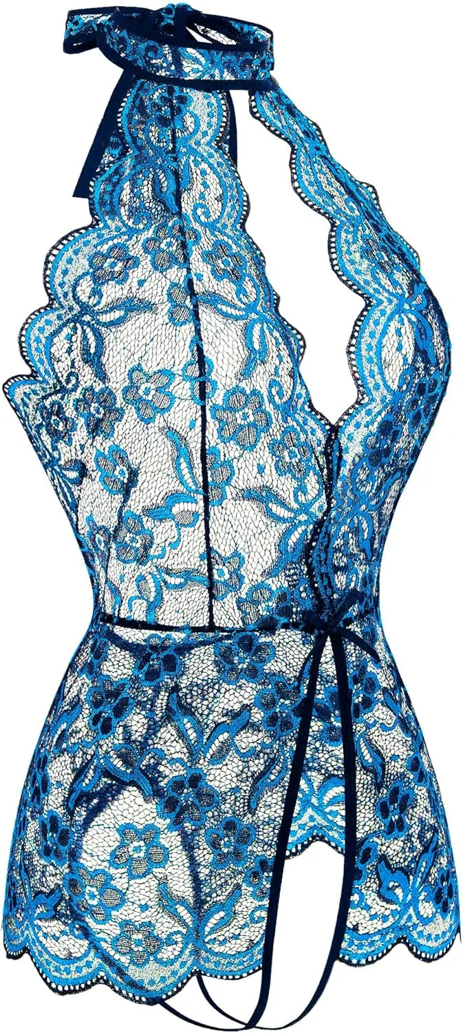 Ababoon Women One Piece Lingerie Lace Sexy Baby Dolls Teddy Sleepwear