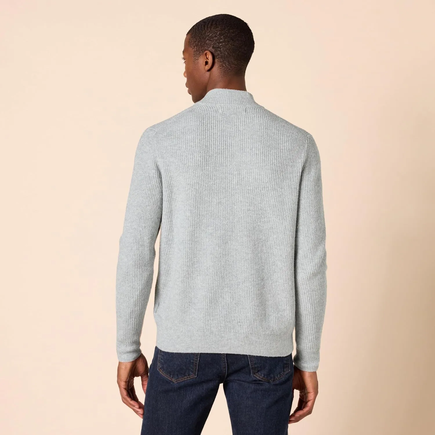 Amazon Essentials Men's Long-Sleeve Soft Touch Henley Sweater