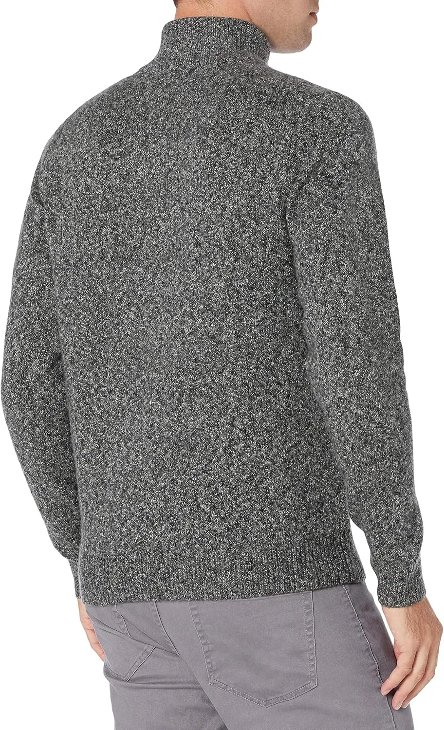 Amazon Essentials Men's Long-Sleeve Soft Touch Quarter-Zip Sweater