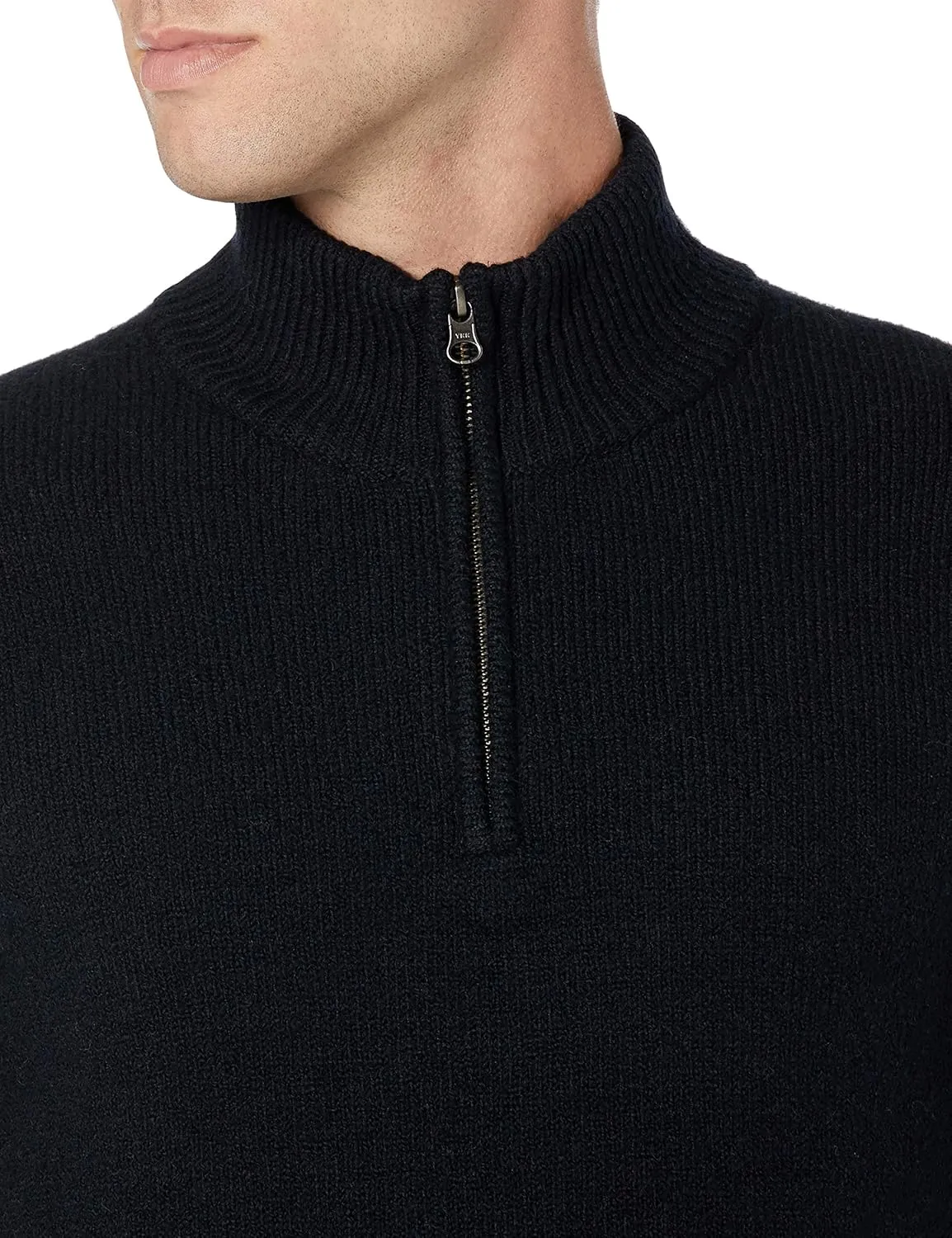 Amazon Essentials Men's Long-Sleeve Soft Touch Quarter-Zip Sweater