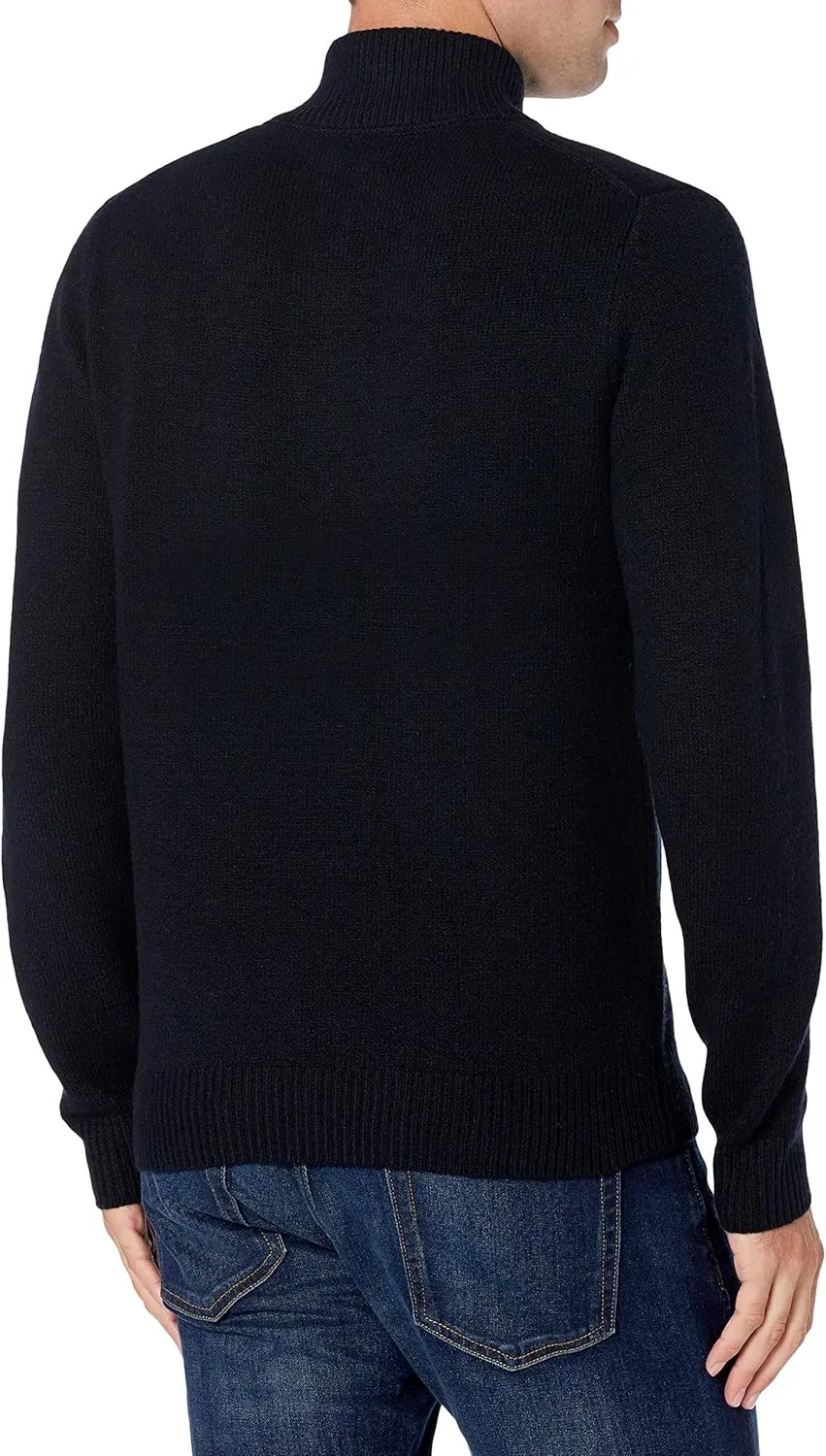 Amazon Essentials Men's Long-Sleeve Soft Touch Quarter-Zip Sweater