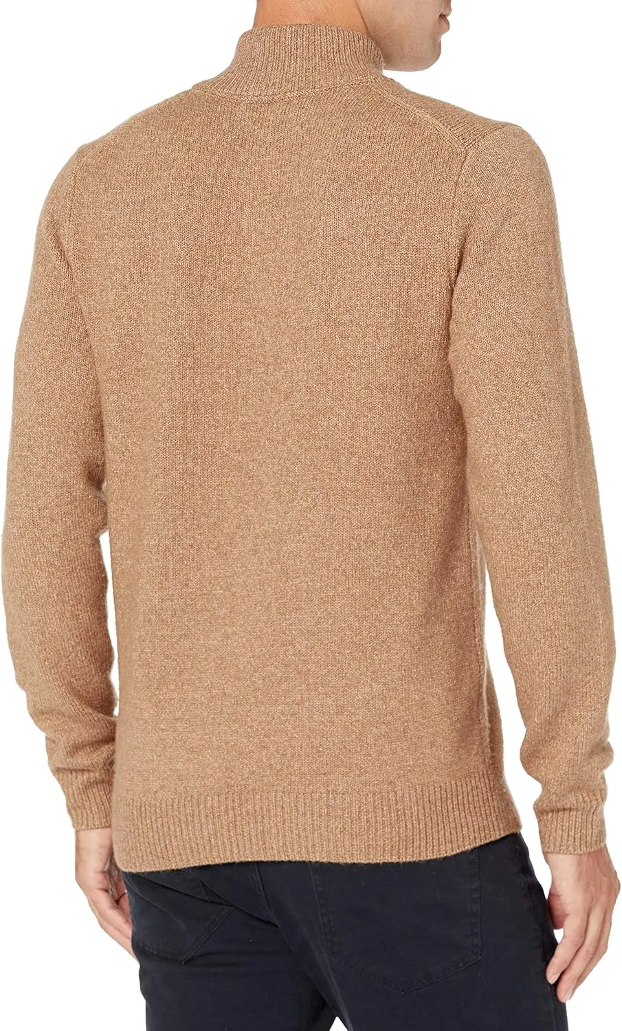 Amazon Essentials Men's Long-Sleeve Soft Touch Quarter-Zip Sweater