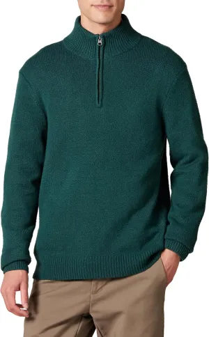 Amazon Essentials Men's Long-Sleeve Soft Touch Quarter-Zip Sweater