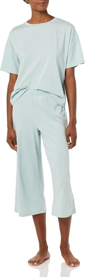Amazon Essentials Women's Knit Jersey Pajama Set