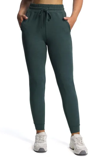Aoxjox Sweatpants for Women Lounge Joggers with Pockets High Waisted Drawstring Running Sweatpant Lounge Pants 27.5"