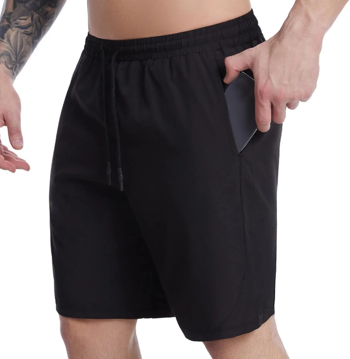 Athletic Shorts for Men Workout Running Shorts Sports Training Quick Dry Lightweight Performance Shorts with Pockets