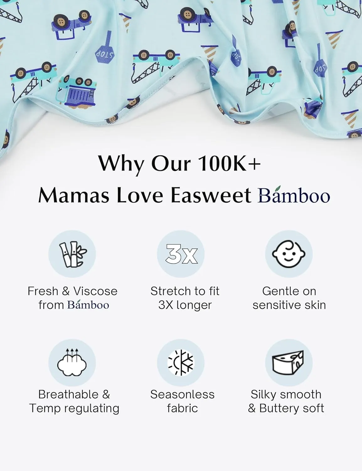 Bamboo Viscose Toddler Pajamas Sets, Kid Boy Girl Snug Fit Short Sleeve Summer Sleepwear Pjs 2pcs Set