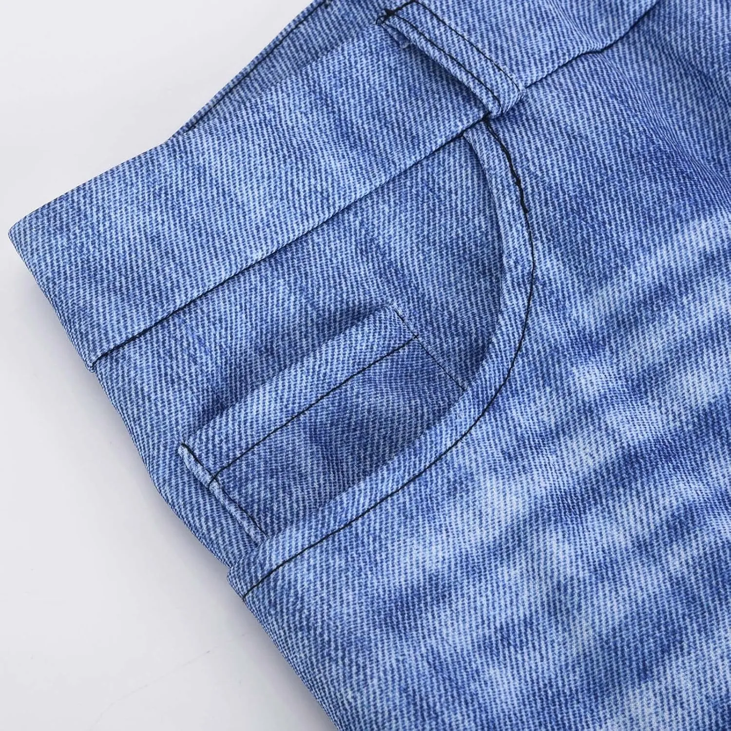 Bell Bottom Jeans Trendy High Waisted Stretchy Flare Jeans Casual Button Stretch Wide Leg Denim Pants