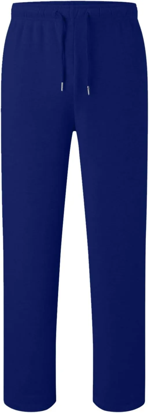 BIFUTON Mens Joggers with Pockets,Sweatpants for Men Big and Tall Fleece Lined Running Pants Drawstring Yoga Pants Trousers