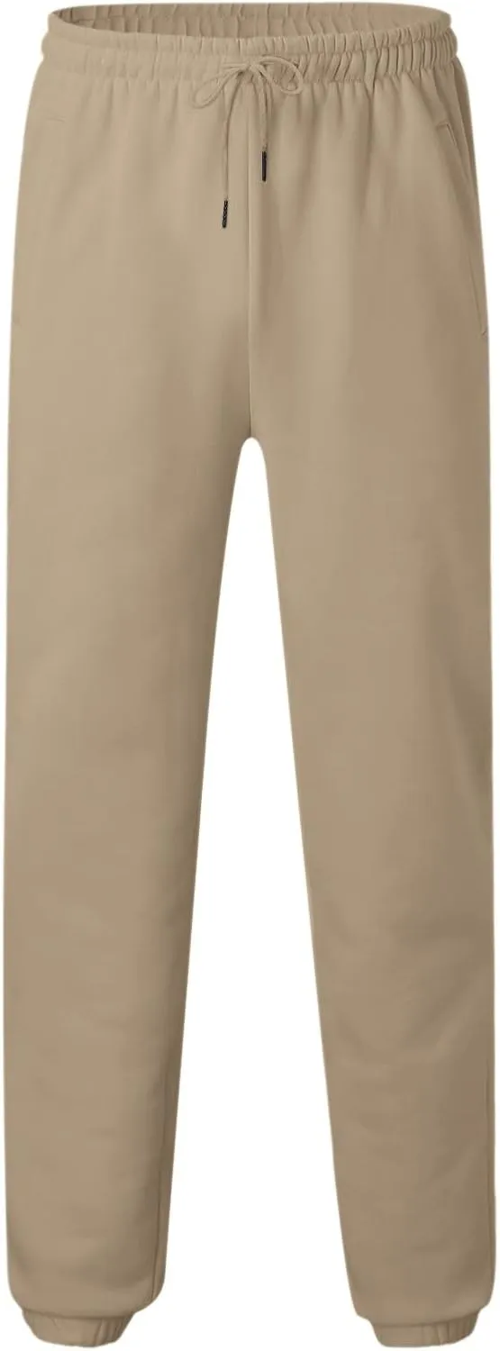 Big and Tall Sweatpants for Men Lightweight Joggers Quick Dry Warm Sherpa Lined Athletic Sweatpants Winter Drawstring