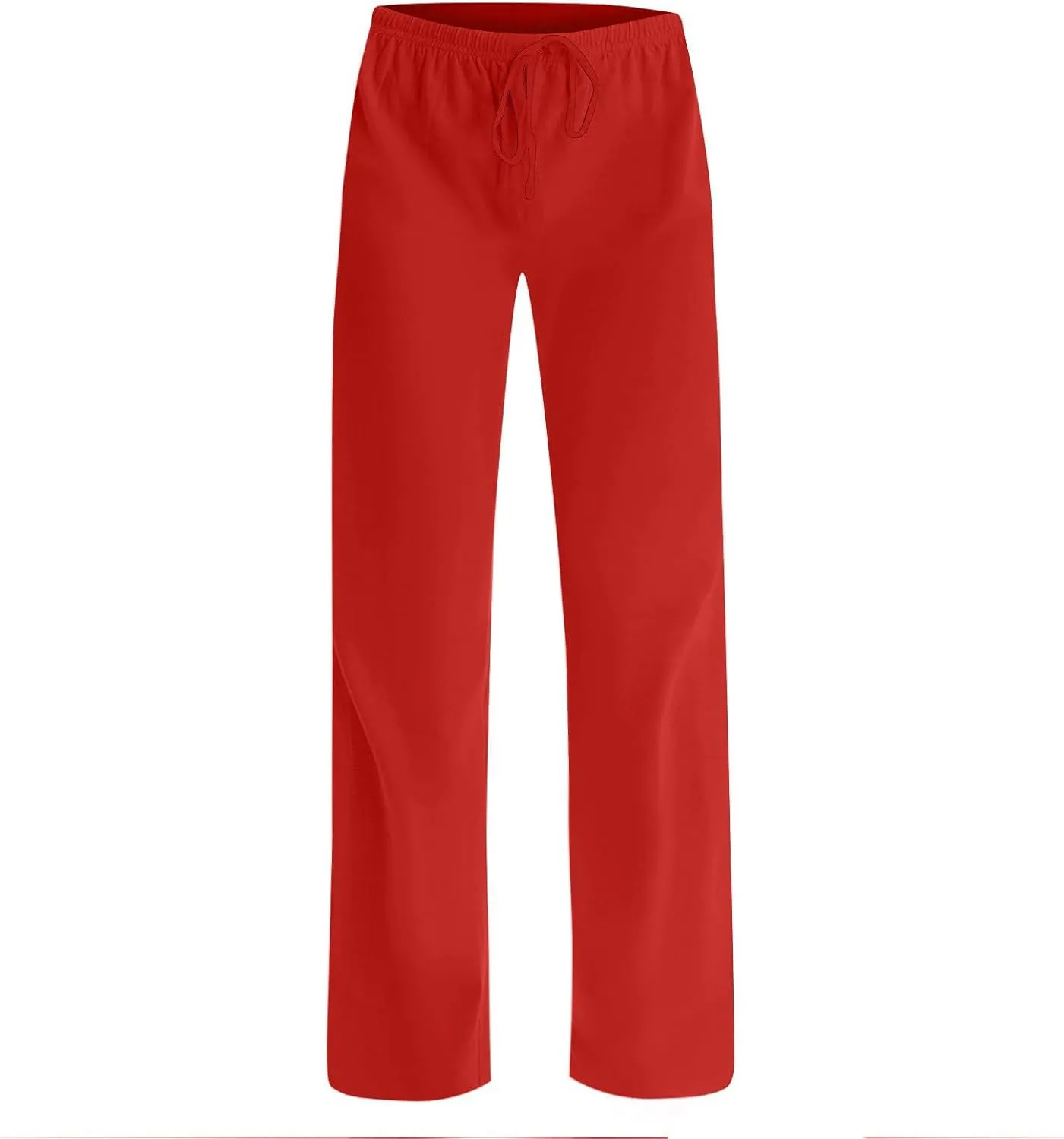 Buffalo Plaid Pajama Pants Women Soft Drawstring Comfy Wide Leg Lounge Pants Elastic Waist Loose Casual Loungewear
