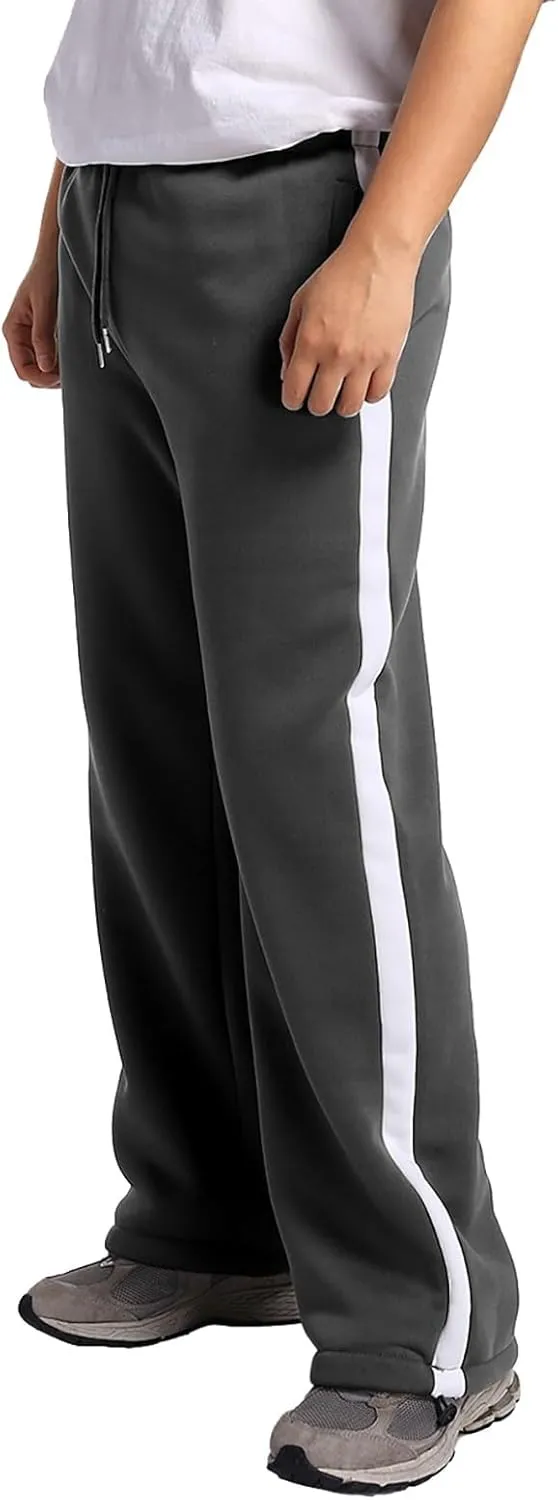 Camo Pants for Men, Casual Soldi Color Cargo Pants, Trendy Stretch Elastic Waist Tapered Climbing Trousers with Pockets