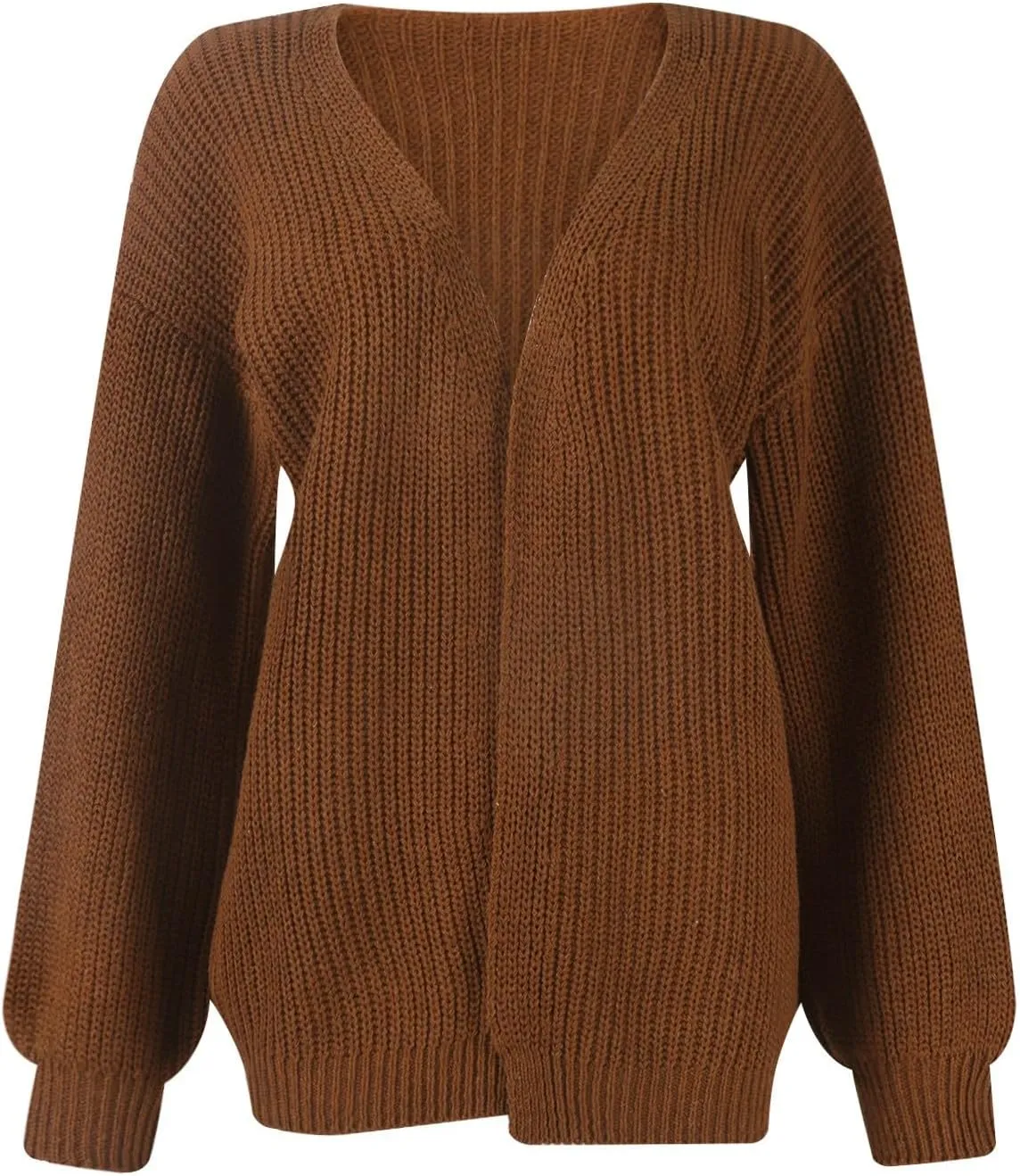 Cardigan Sweaters for Women Chunky Knit Open Front Cardigan Long Oversized Batwing Lightweight Sweaters Loungewear