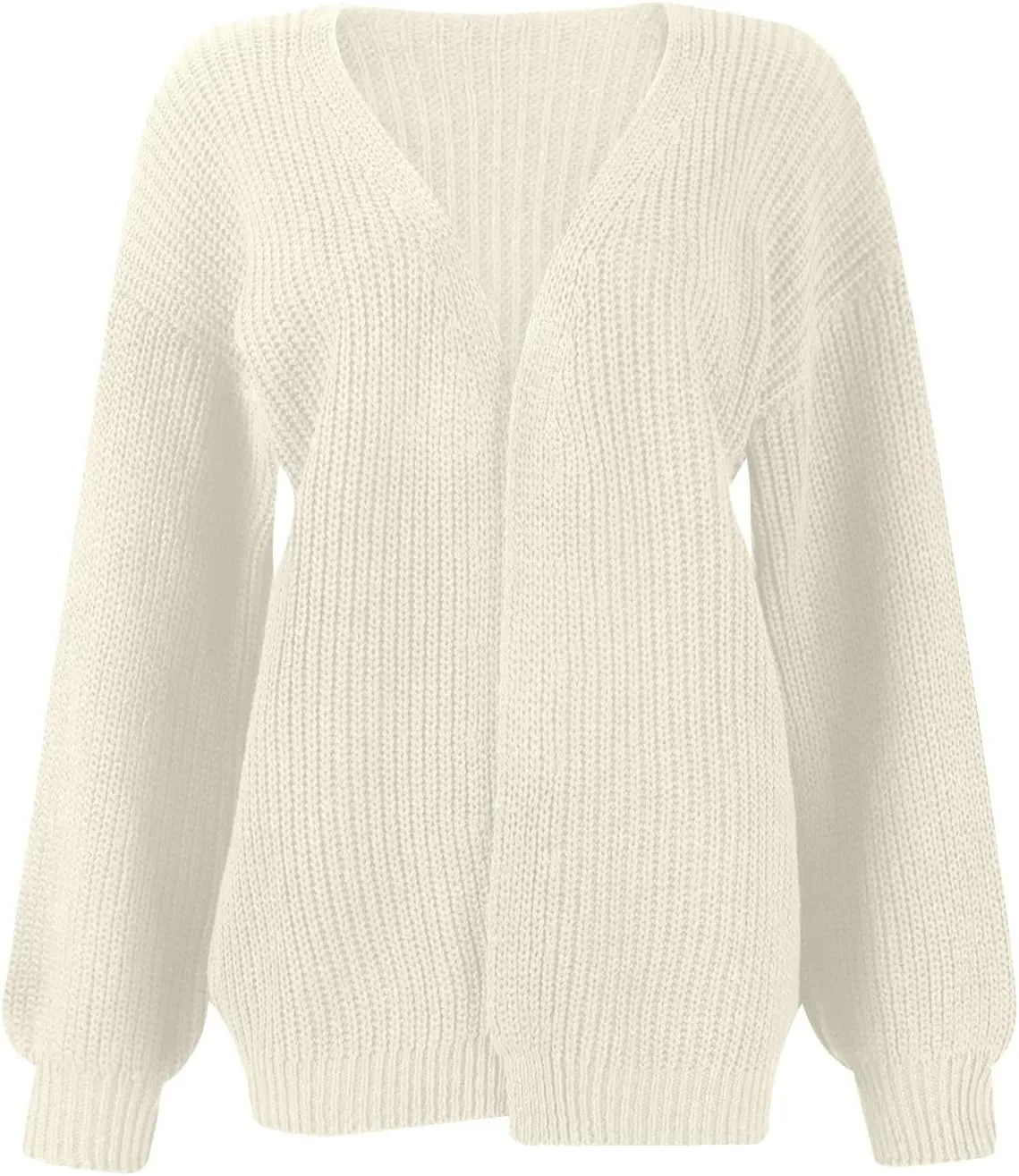 Cardigan Sweaters for Women Chunky Knit Open Front Cardigan Long Oversized Batwing Lightweight Sweaters Loungewear