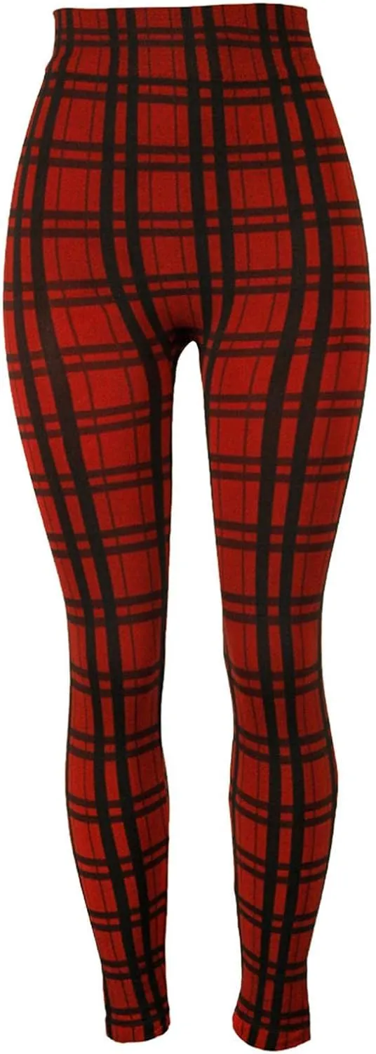 Casual Leggings for Women High Waist Printed Tummy Control Butt Lifting Pants Funny Elastic Waist Slimming Compression