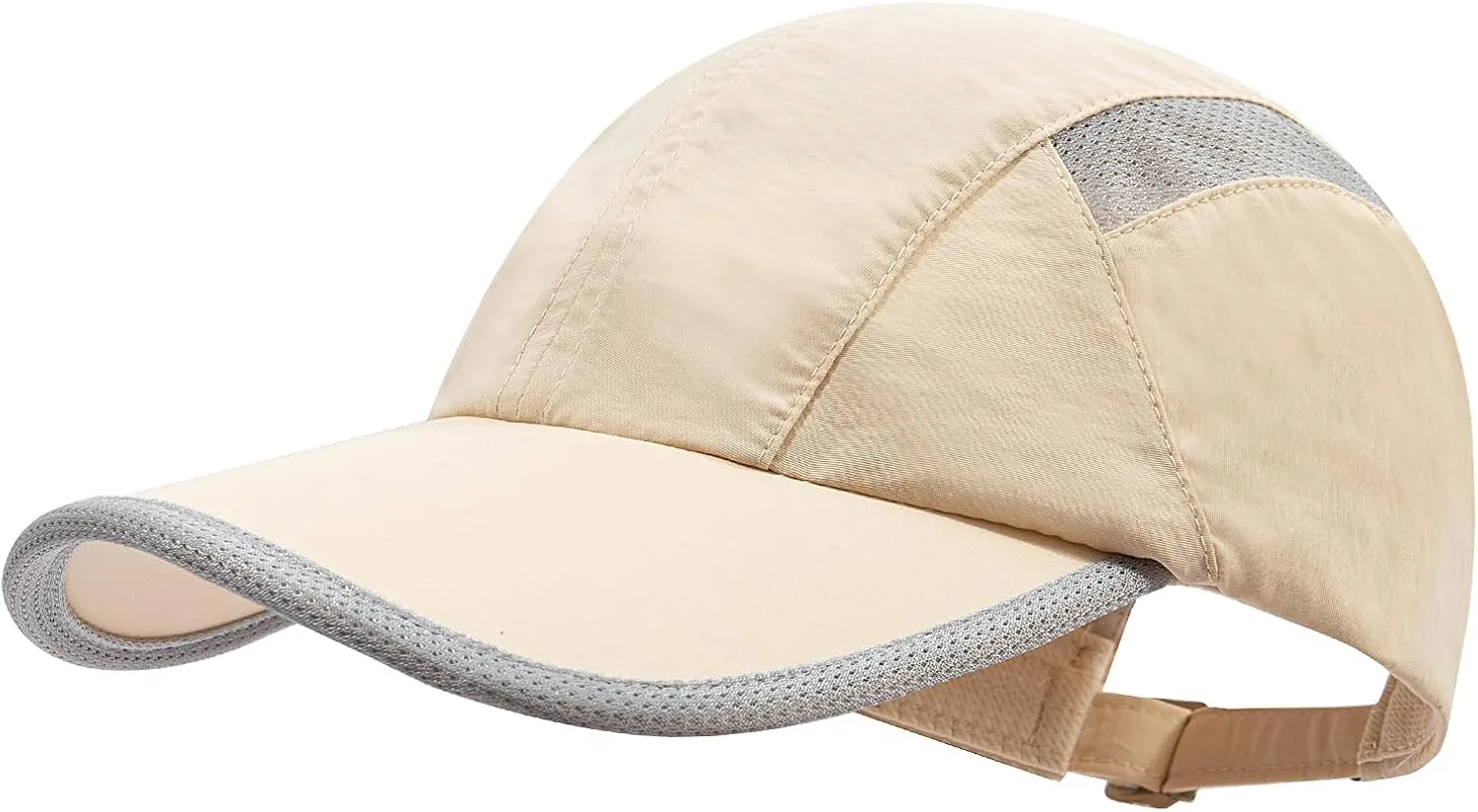 CLAPE Sun Protection Sport Hats Lightweight Breathable Mesh Unstructured Baseball Hat Adjustable Quick Dry Running Hat