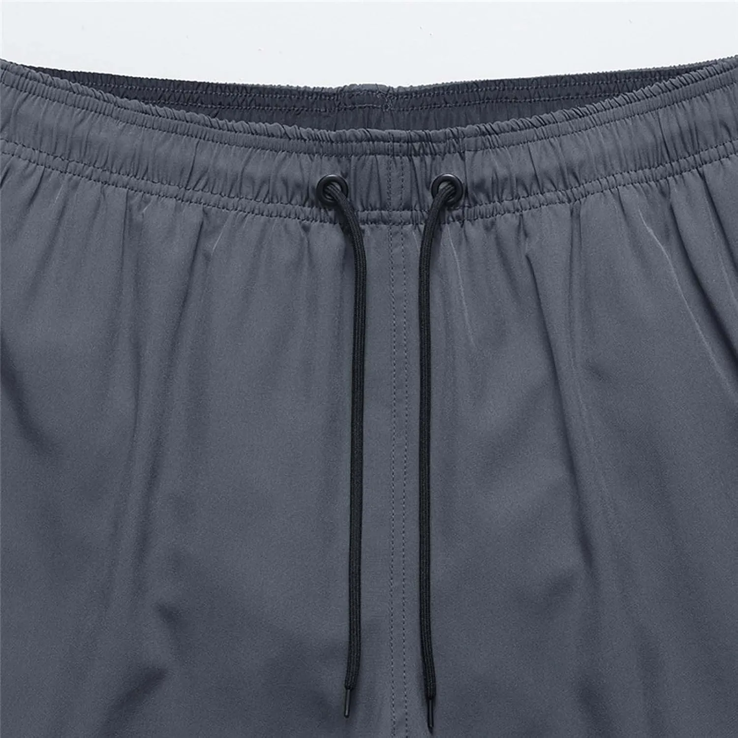 Dademeo Men Athletic Running Shorts Gym Workout Fitness Elastic Waist Shorts Lined Quick-Dry Breathable Cozy Sports Shorts
