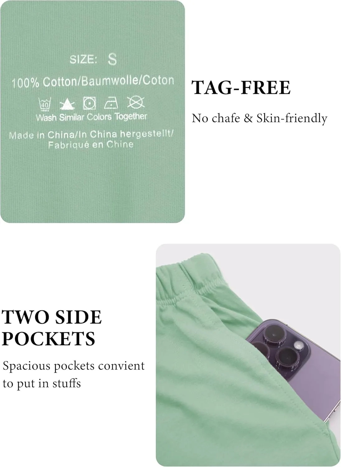 EA'S SECRET 100% Cotton Pajamas for Women Set Short Sleeve Button Down Sleepwear Capri Nightwear Pjs Loungewear