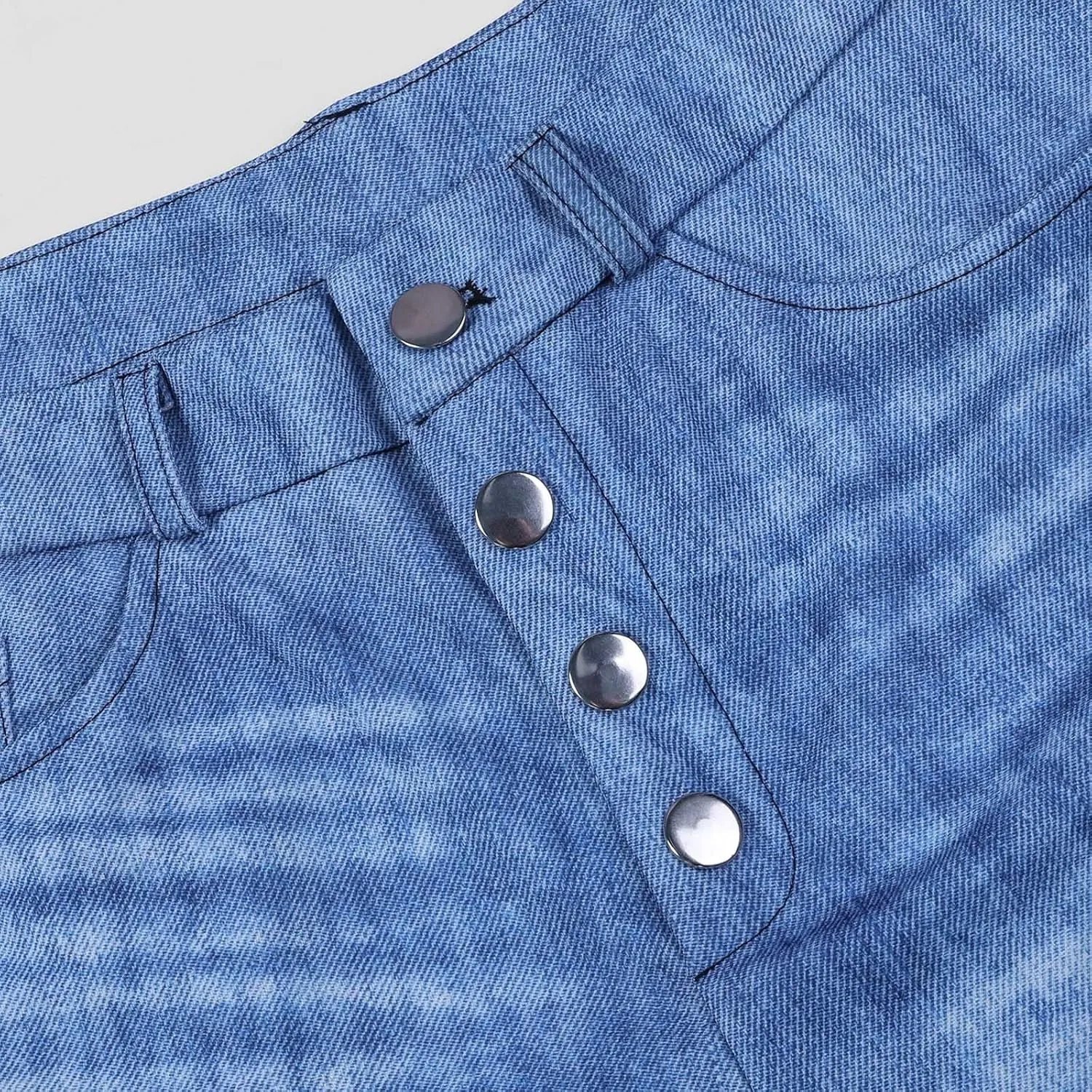 Flare Jeans for Women Bootcut Bell Bottom Jeans High Waisted Stretch Slimming Pants with Pockets Leggings Denim
