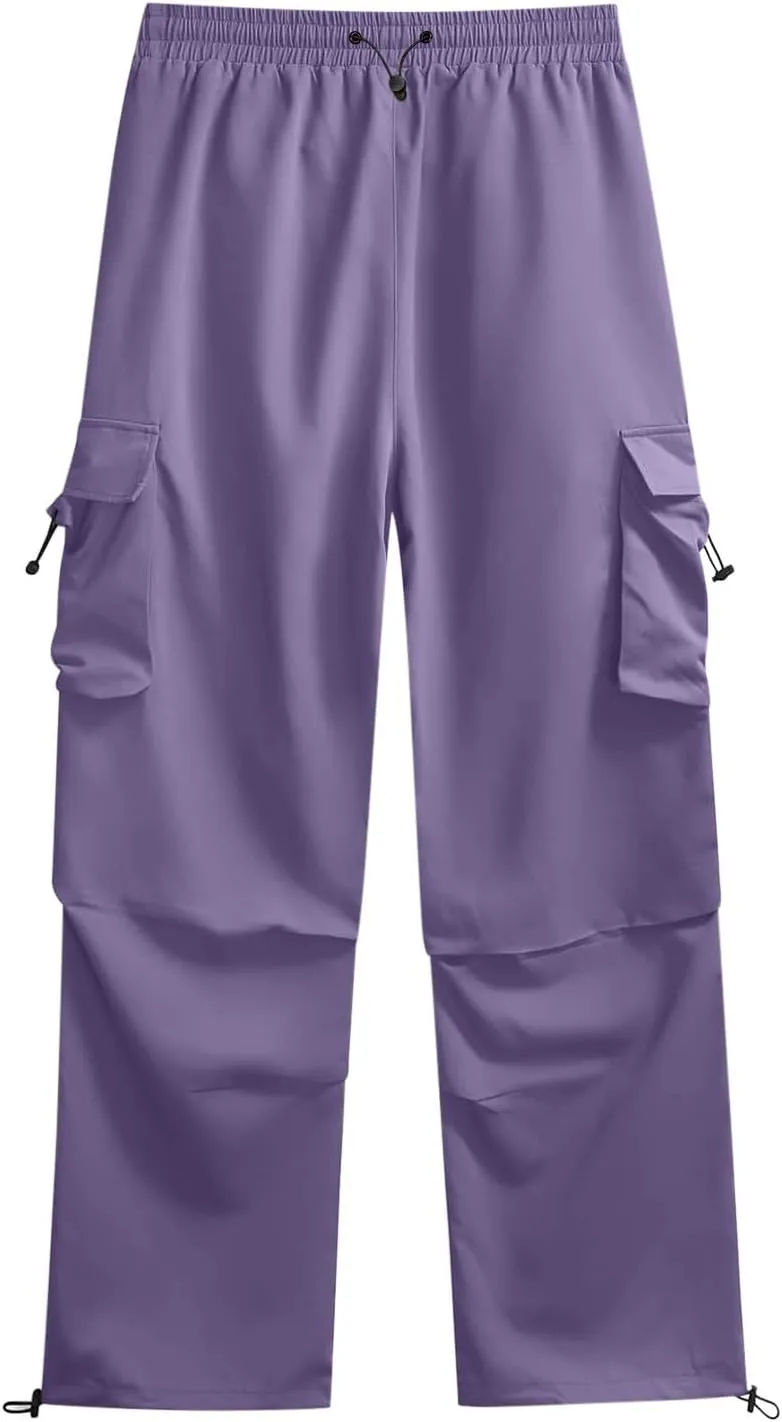 generic Men Pants Casual Summer Wide Leg Trousers Mens Cotton Linen Comfy Baggy Pants Fashoin Solid Elastic Wasit Loungewear