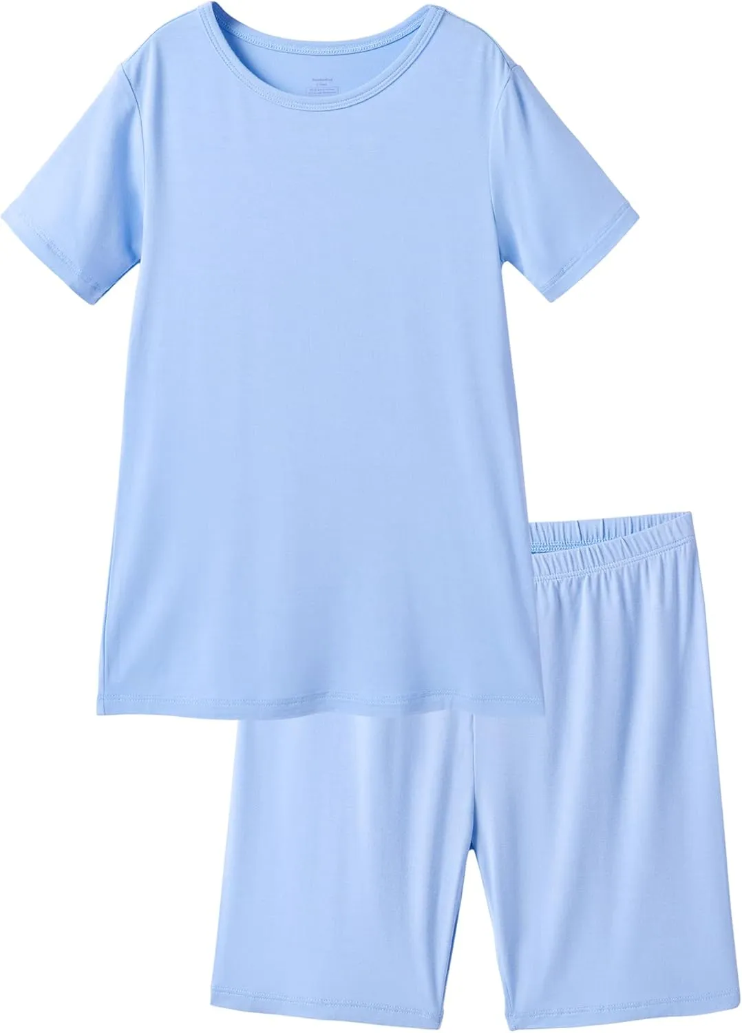 Girls Boys Pajamas Set Soft Short Sleeve Sleepwear Unisex Toddler Snug Fit Shorts Kids 2 Piece Pjs 2T-7Y
