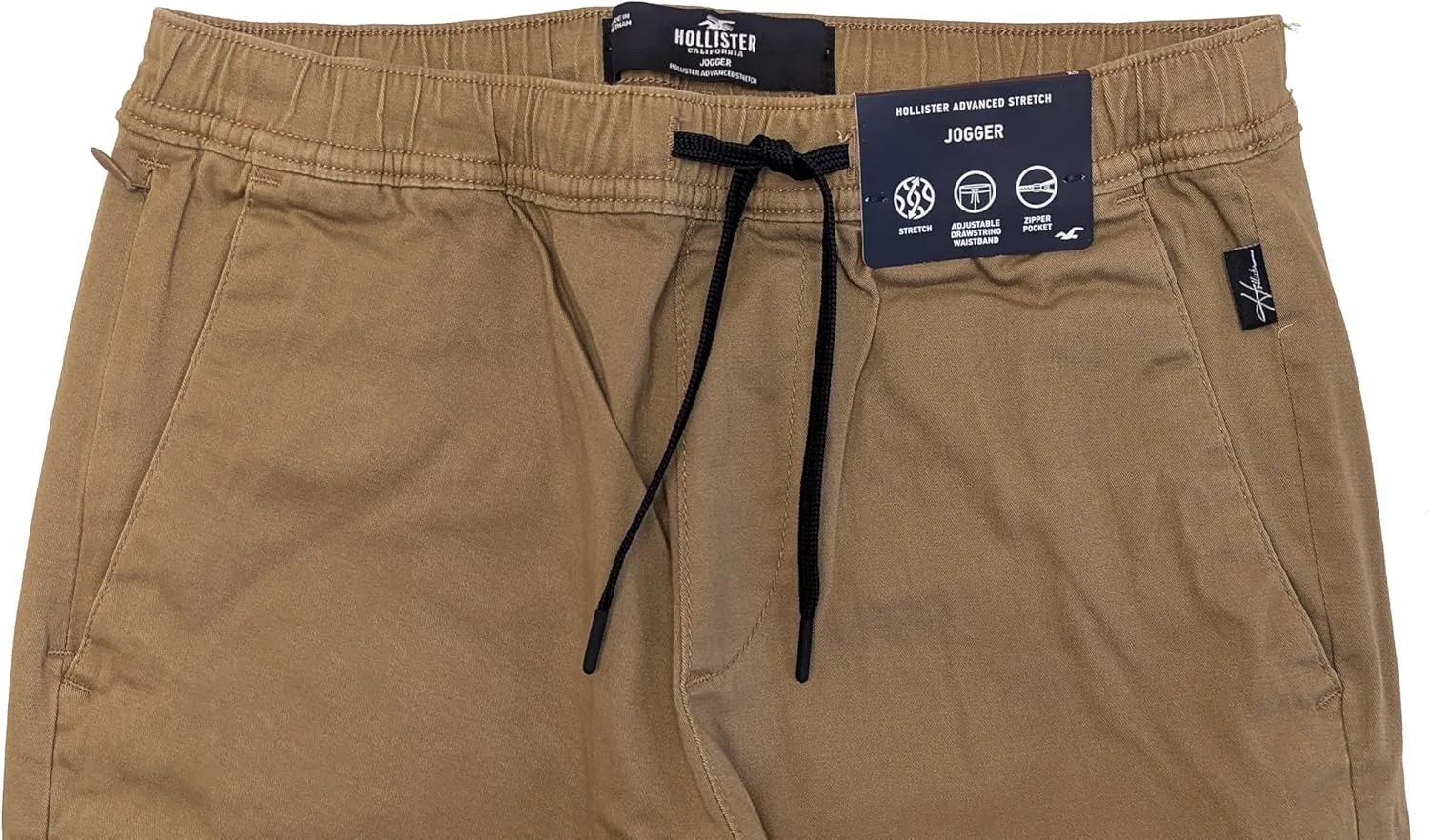 Hollister California Men's Advanced Stretch Jogger Twill Cargo Pants HOM-47
