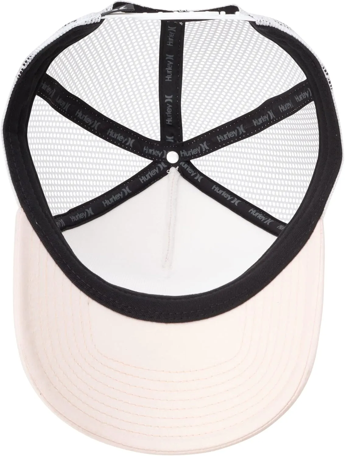 Hurley Women's Trucker Hat - Breathable Mesh Adjustable Snapback Baseball Cap