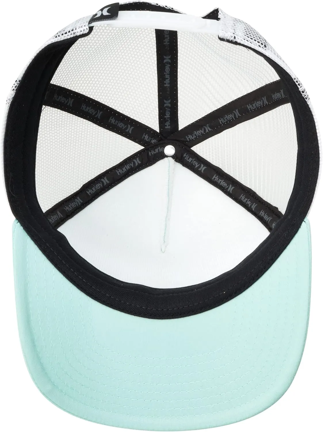 Hurley Women's Trucker Hat - Breathable Mesh Adjustable Snapback Baseball Cap