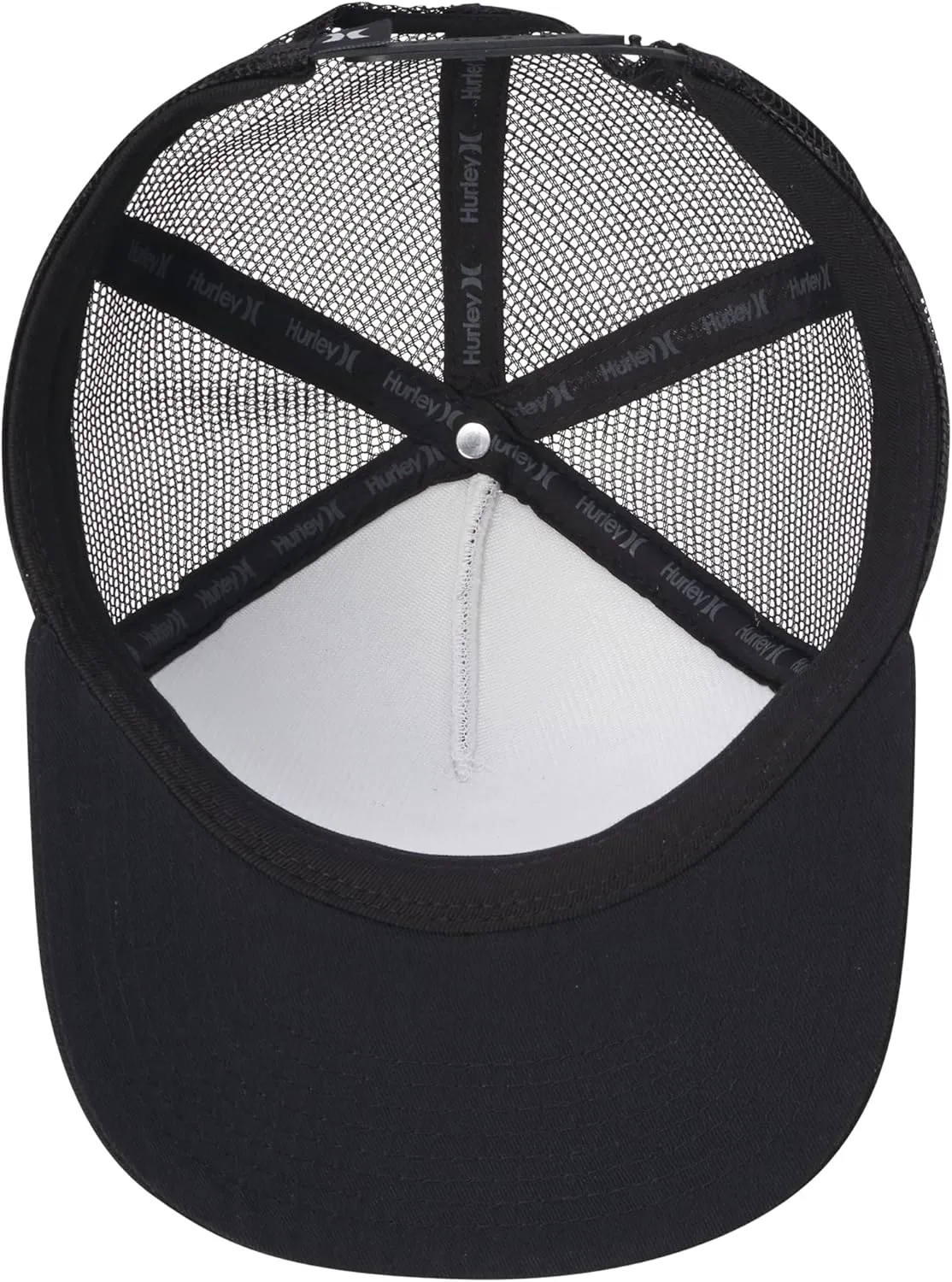 Hurley Women's Trucker Hat - Breathable Mesh Adjustable Snapback Baseball Cap