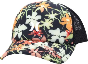 Hurley Women's Trucker Hat - Breathable Mesh Adjustable Snapback Baseball Cap