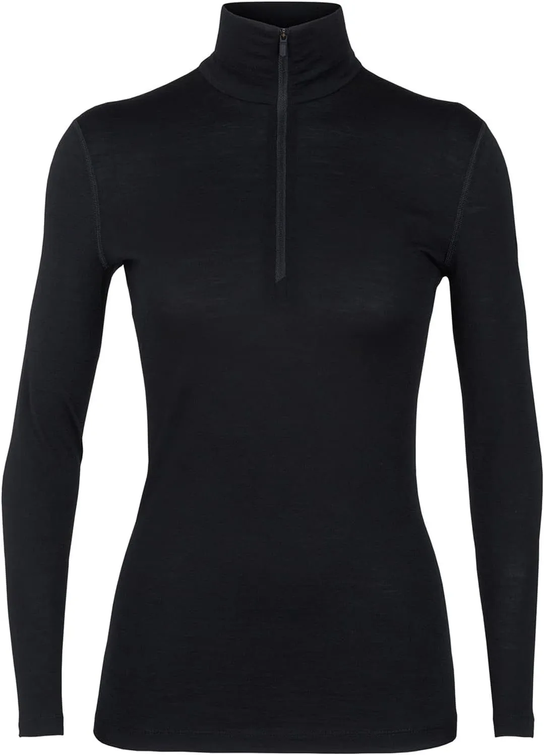 Icebreaker Merino Women's 200 Oasis Long Sleeve Thermal Cold Weather Half Zip Base Layer Top