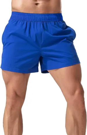 JEEING GEAR Men's Running Shorts 5 Inch Lightweight Athletic Shorts Quick Dry with Breathable Mesh Backside