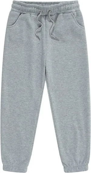 Kids Boys Girls Casual Sweatpants Athletic Joggers Solid Color Cotton Sport Active Pant Breathable Track Pants Clothes