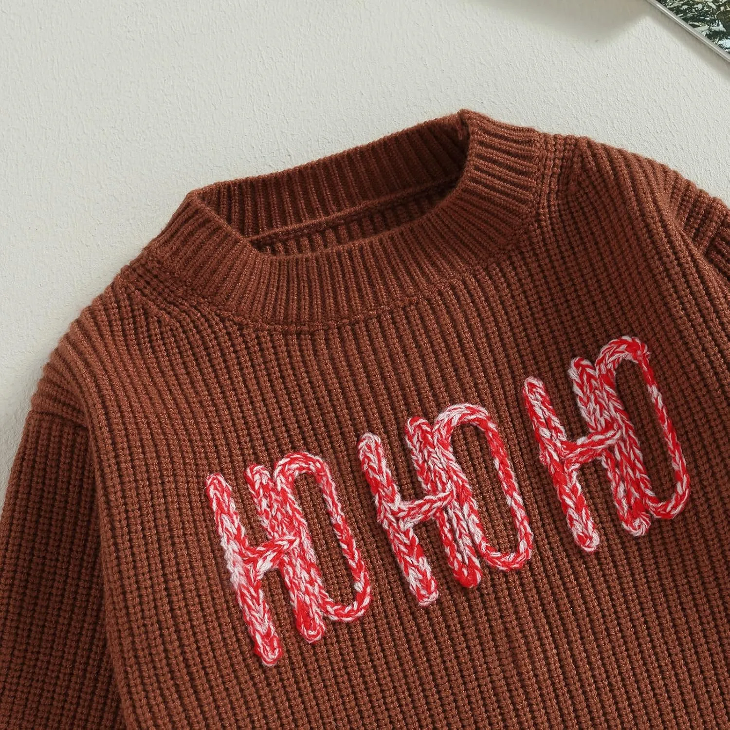 Kuriozud Toddler Baby Boy Girl Sweater Checkerboard Knit Crewneck Sweatshirt Soft Warm Fall Winter Clothes