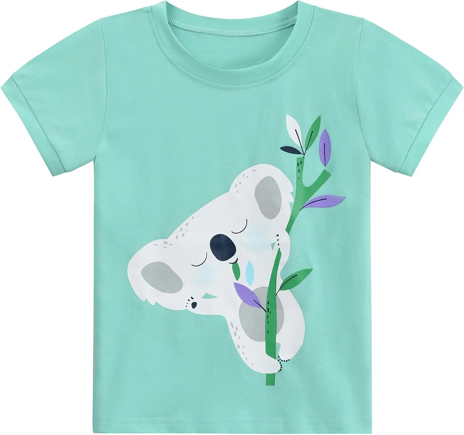 Little Hand Toddler Baby Girls Pajamas Kids Short Sets Cotton Pjs Sleepwear Summer Clothes 2-7 Years