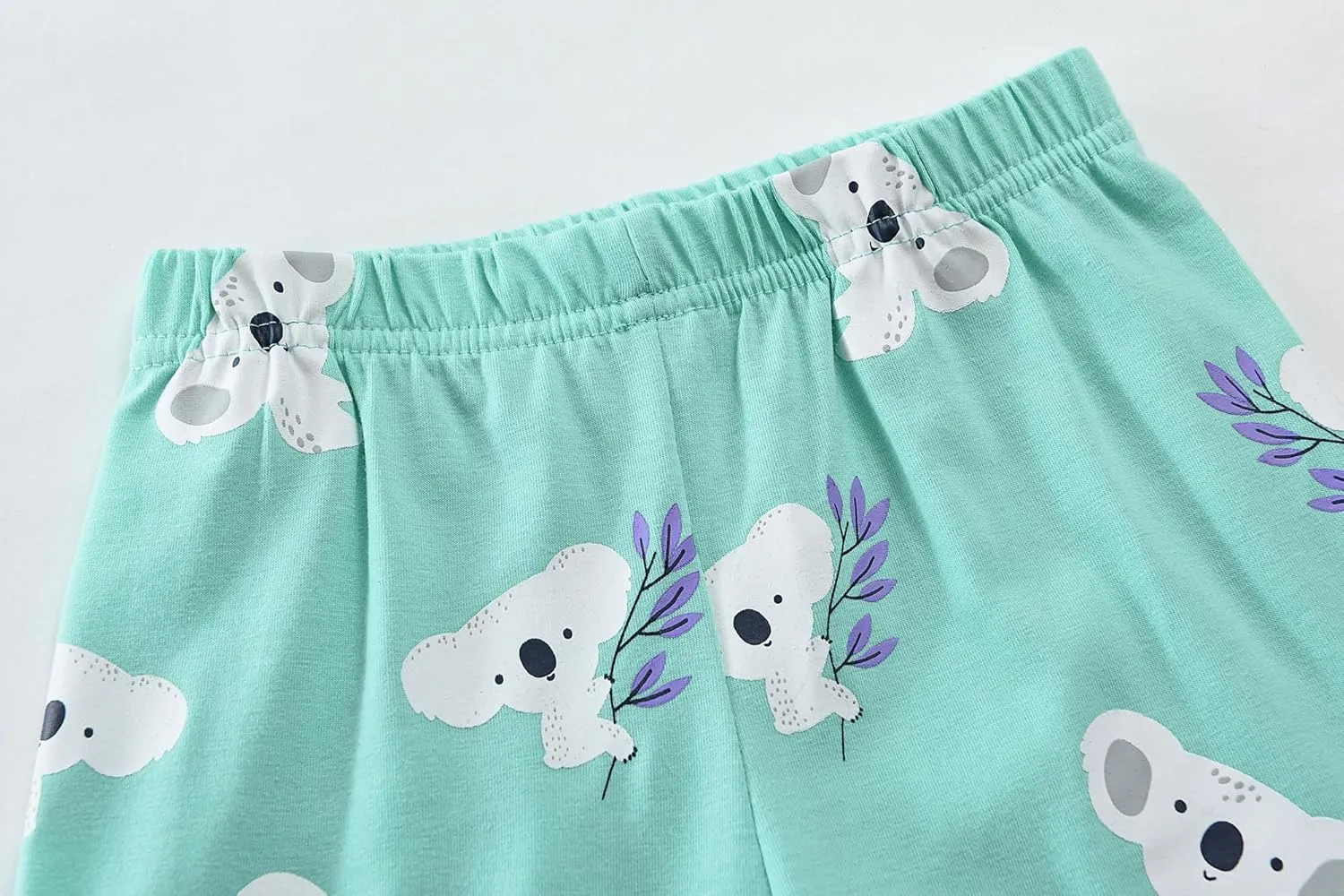 Little Hand Toddler Baby Girls Pajamas Kids Short Sets Cotton Pjs Sleepwear Summer Clothes 2-7 Years