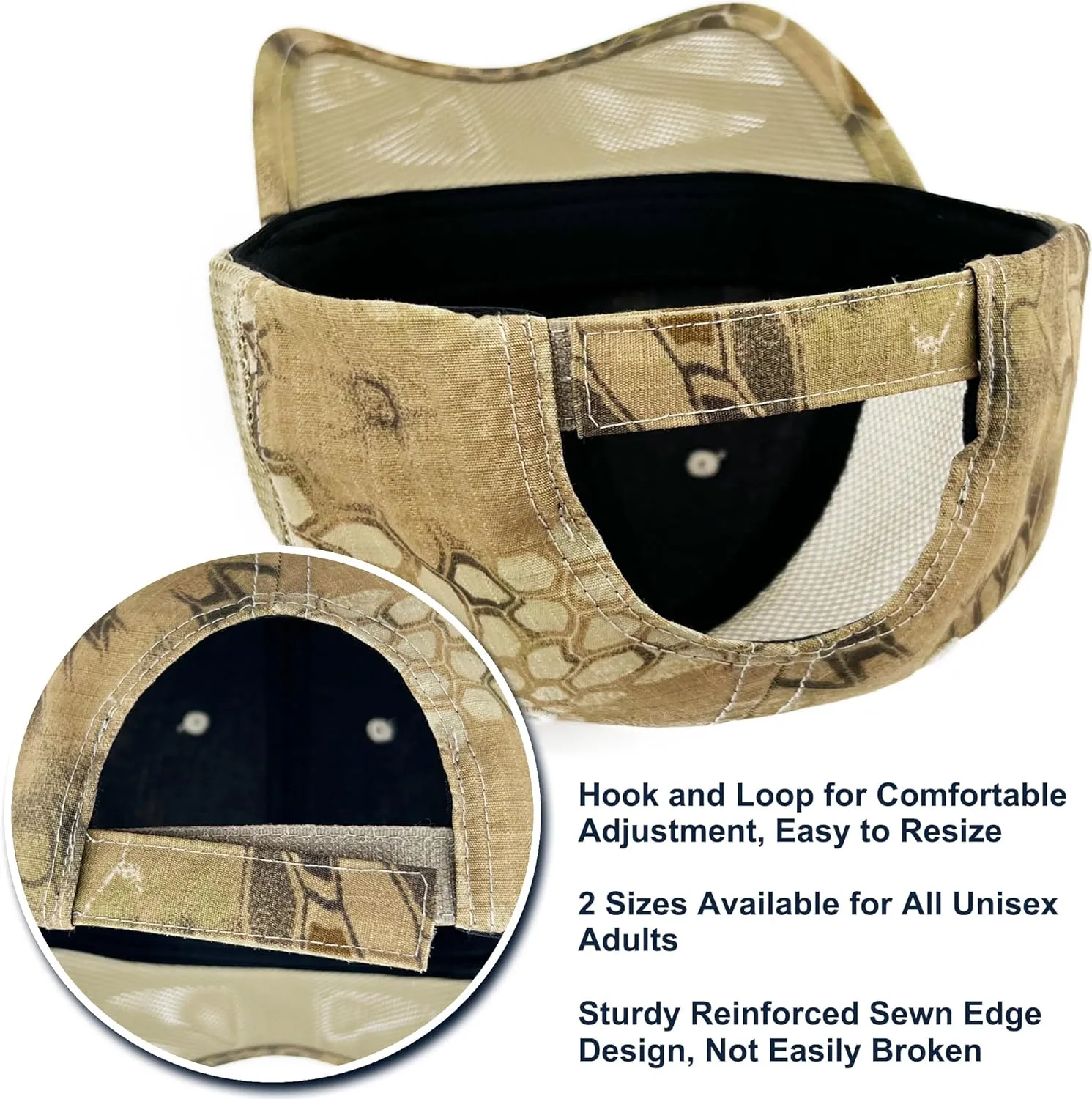 Loneshark Oversize XXL Mens Tactical Camo Baseball Caps Breathable Mesh Womens Patriotic Operator Camouflage Ball Hats
