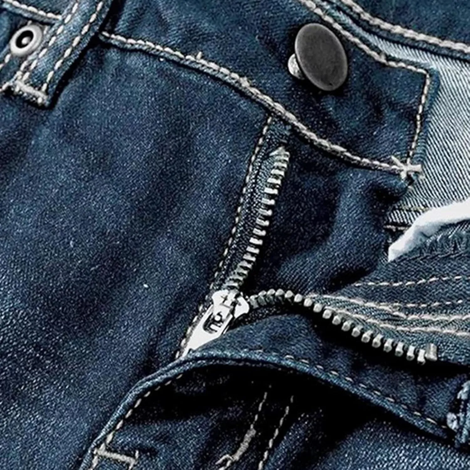 Low Rise Jeans for Woman Stretchy Ripped Distressed Flare Denim Pants Straight Leg Fashionable Boyfriend Denim Jeans