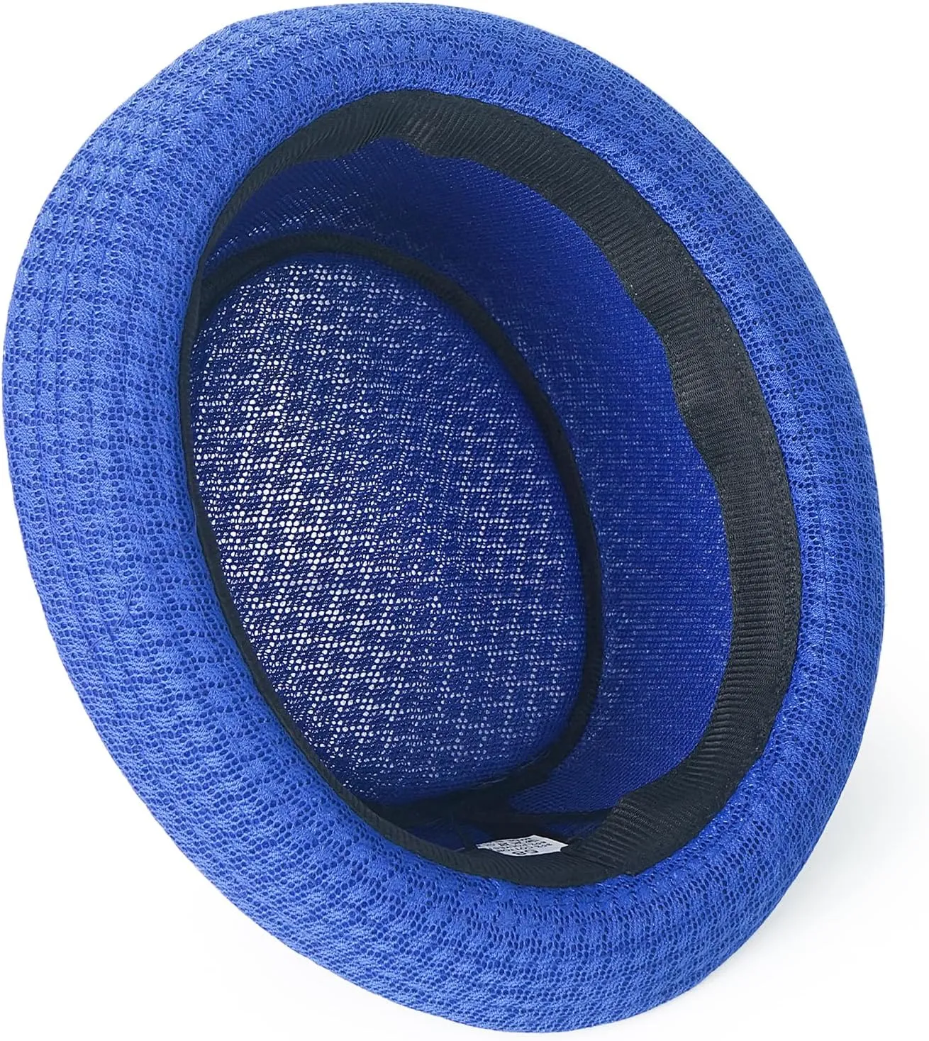 Luwint Cute Fedora Hat - Lightweight Breathable Mesh Crushable Roll Up Short Brim Bowler Derby Cap
