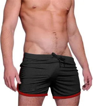 Men's 3 Inch Running Shorts Workout Gym Athletic Quick Dry Lightweight Breathable Sports Bodybuilding Shorts