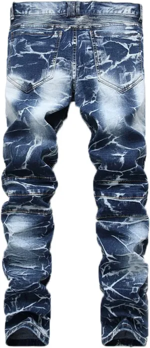 Men's Athletic-Fit Jean Casual Jeans Straight Leg Plus Size Fashion Pants Flat Front Hidden Comfort Waistband Pant