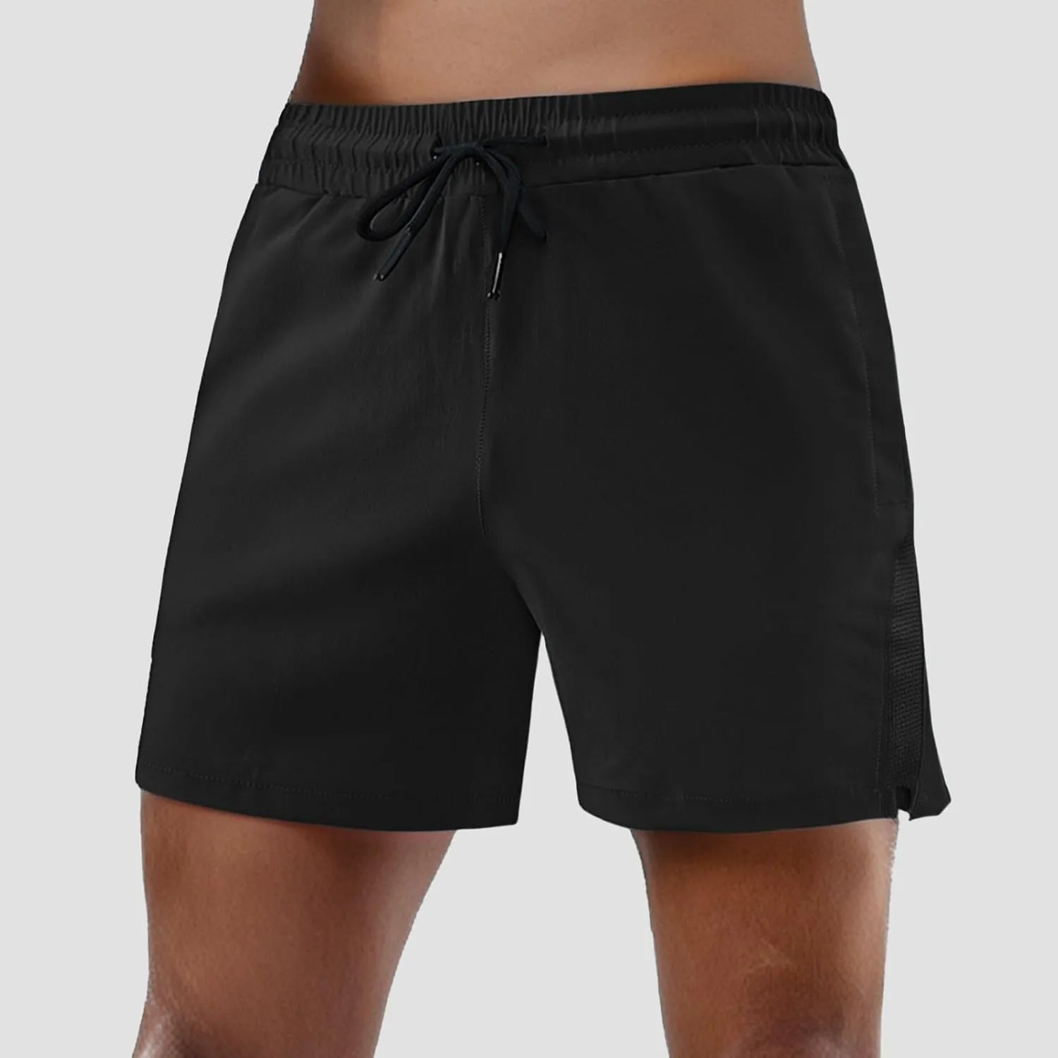 Men's Athletic Gym Shorts Running Workout Stretchy Breathable Quick Dry Shorts
