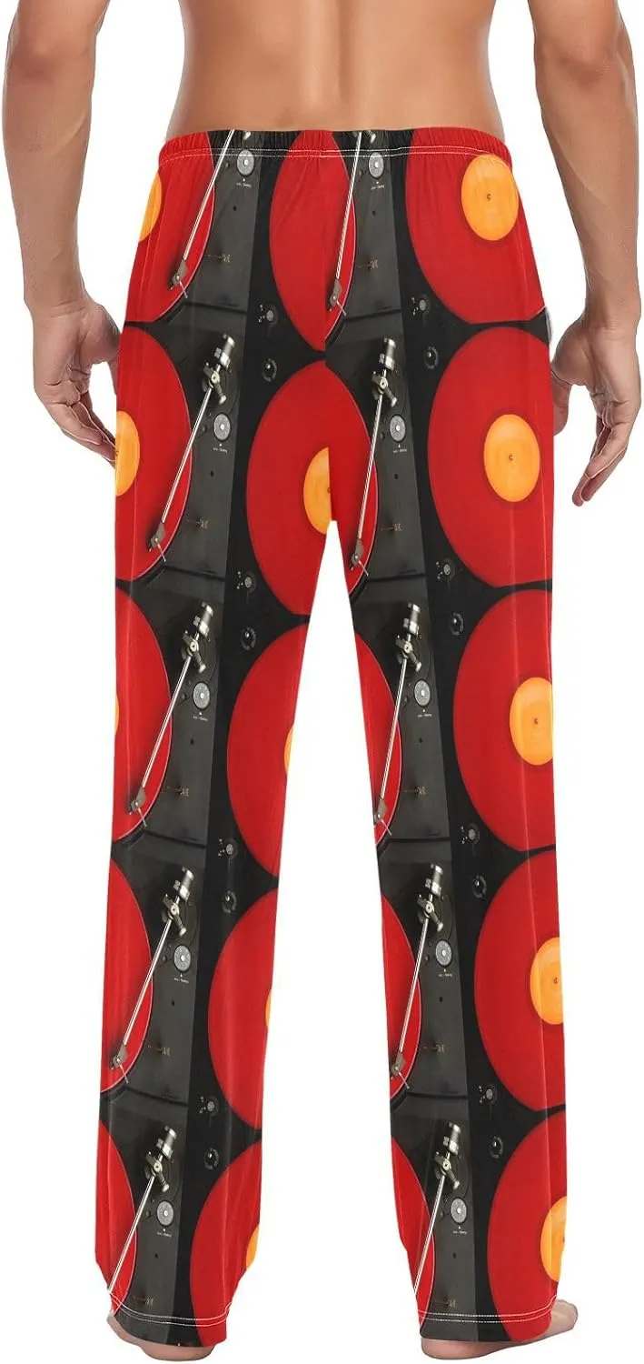 Men's Pajama Pants Cotton Trouser Lounge Pants Sleepwear with Pockets(S-2XL)