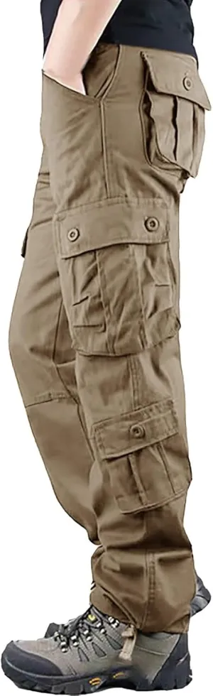 Mens Resort Wear 2025 Comfy Cargo High Stretch Pant,Mencomfy MultiPants-High Stretch Multi-Pocket Durable Cargo Pants