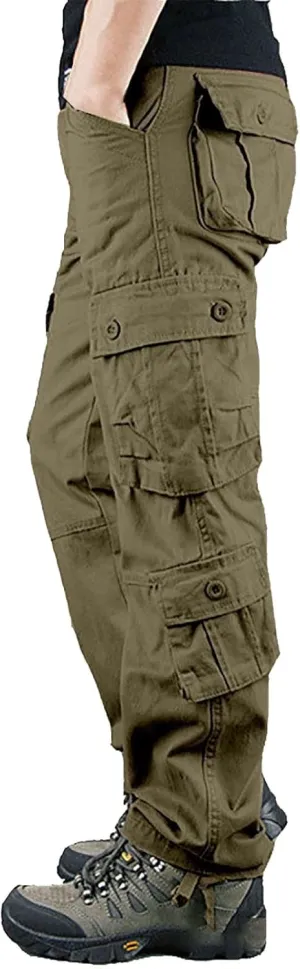 Mens Resort Wear 2025 Comfy Cargo High Stretch Pant,Mencomfy MultiPants-High Stretch Multi-Pocket Durable Cargo Pants