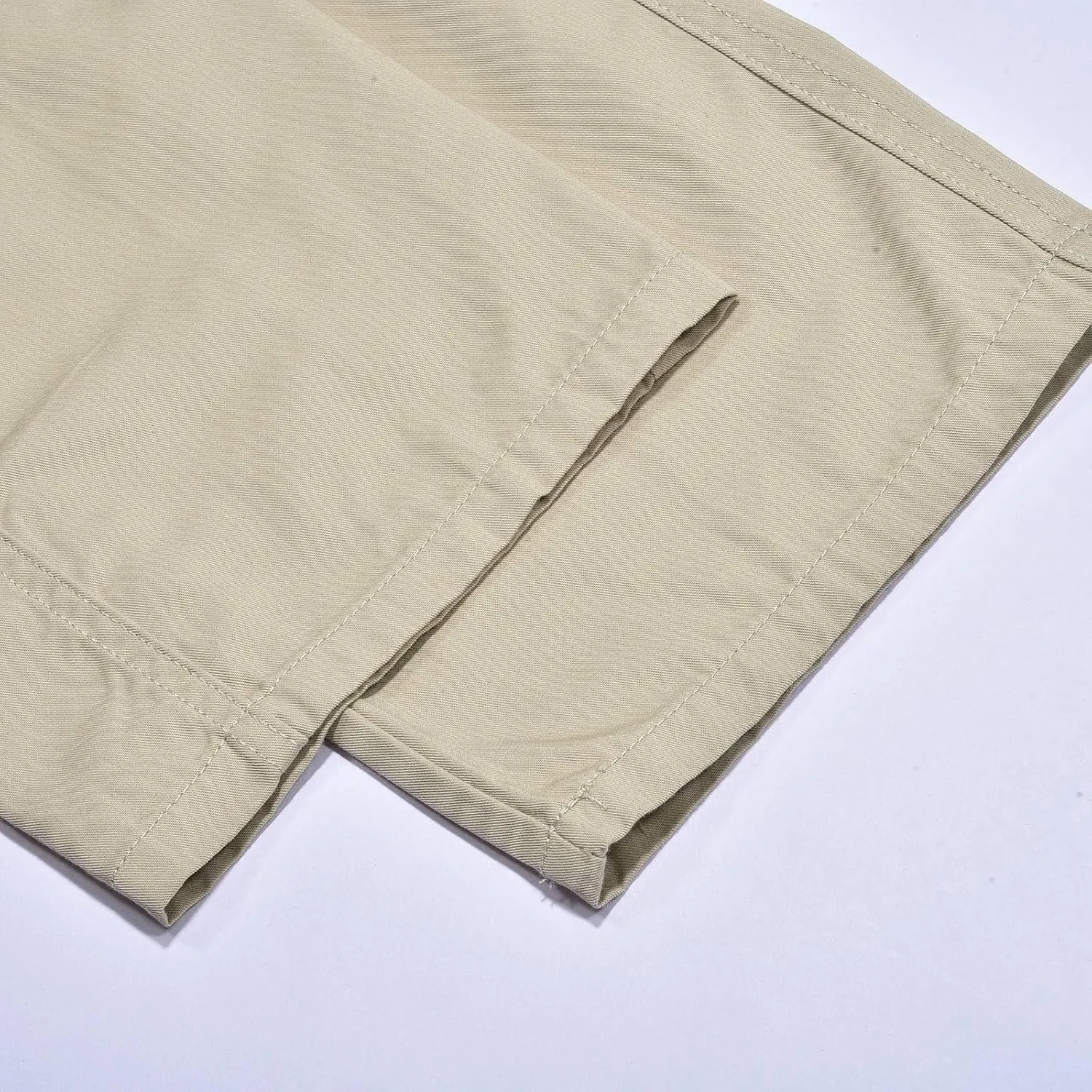 Men's Straight Fit Vintage Comfort Stretch Cargo Pants with Multi Pockets Athletic Pants