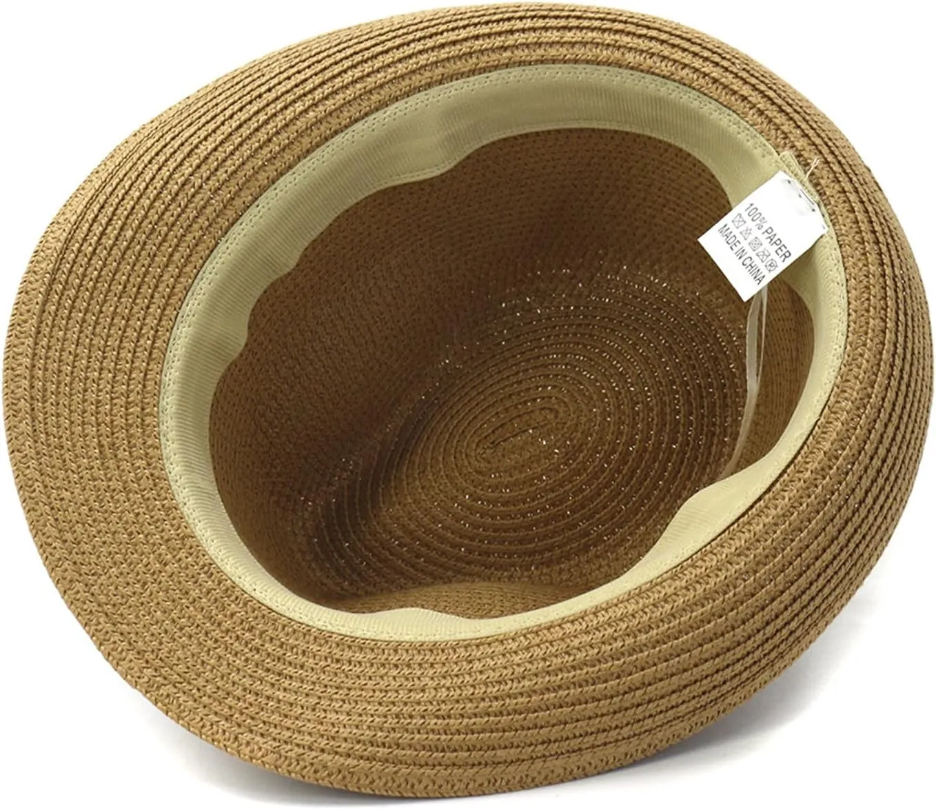Men's Straw Trilby & Panama Breathable Mesh Sun Hats - 4 Packable Styles for Summer