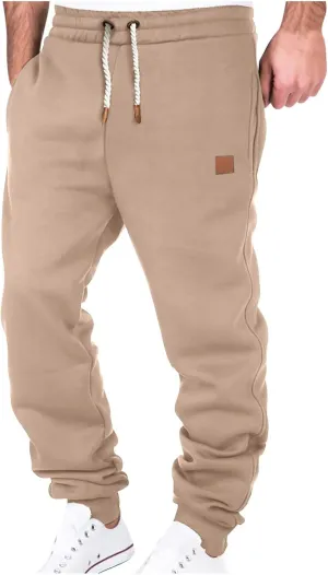 Mens Tactical Cargo Pants Casual Hiking Athletic Joggers Stretch Elastic Waist Sweatpants Hiking Outdoor Pants