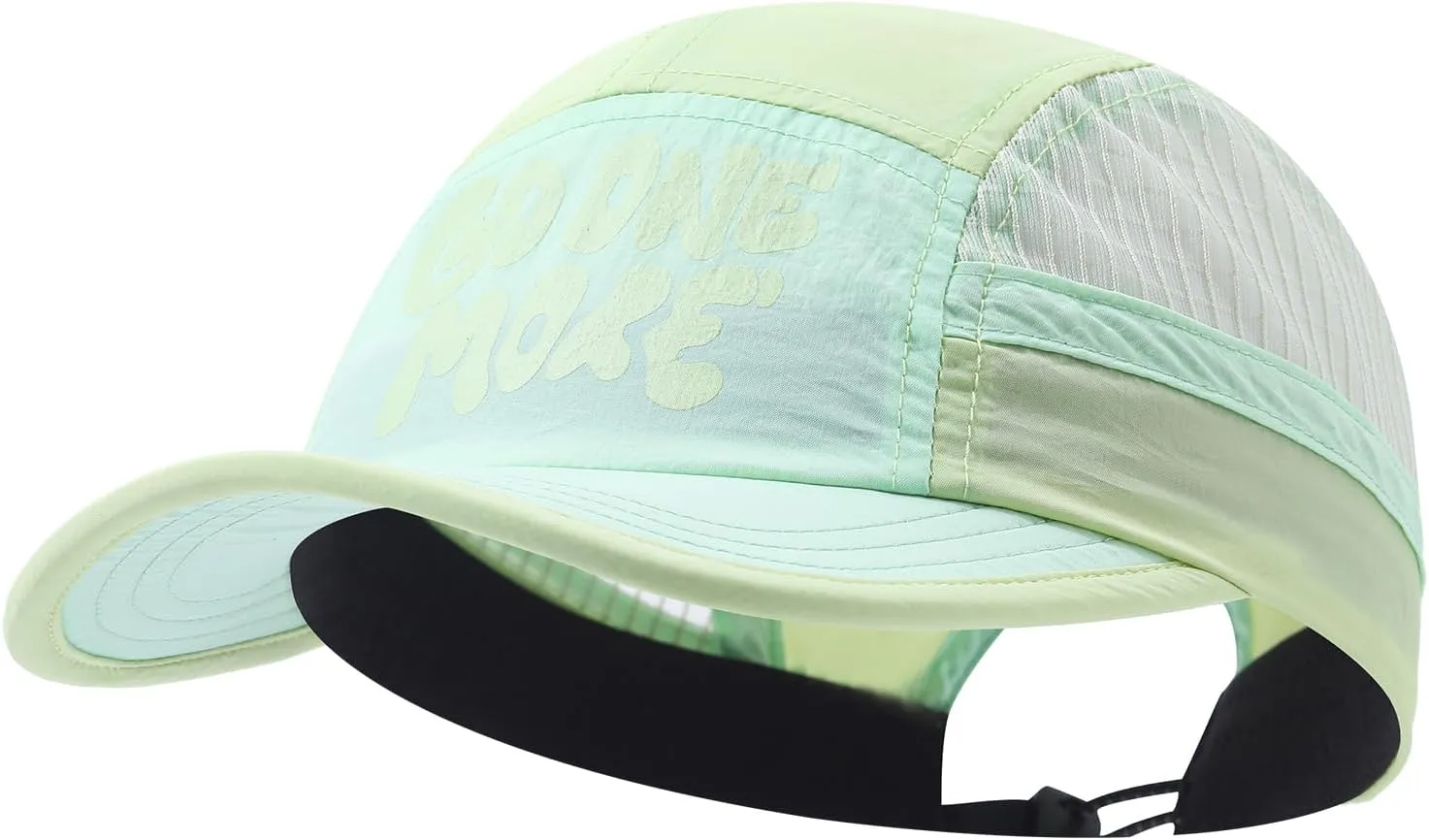 Mesh 5 Panel Baseball Cap Summer Short Brim Hats for Men Women Breathable Lightweight Dad Hat Umpire Cadet Cap