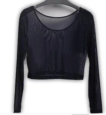 Mesh Crop Top